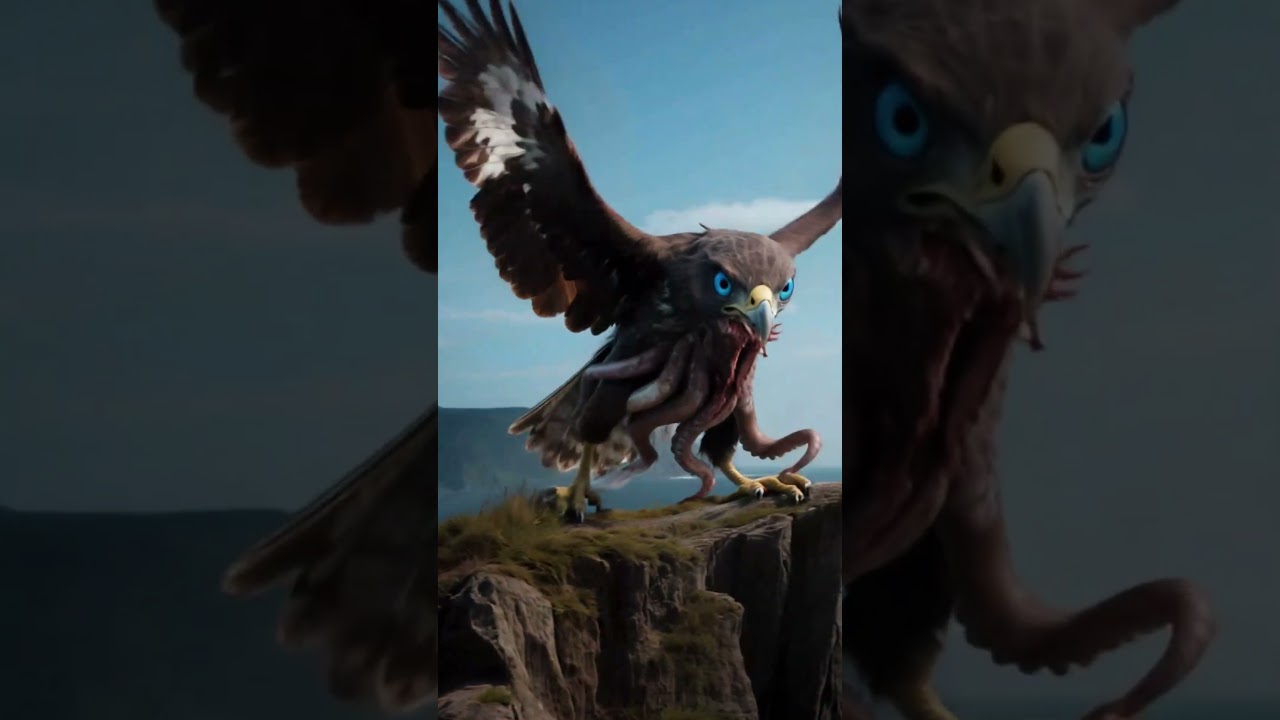 Bizarre AI Animal Fusions! 🤯🐠🦅💧