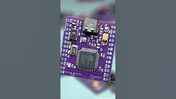 #ATmega32u4 #custom #microcontroller #printedcircuitboard  #soldering