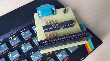 ZX Spectrum 48k homemade Kempston Joystick Interface