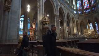 inside St. Vitus Cathedral