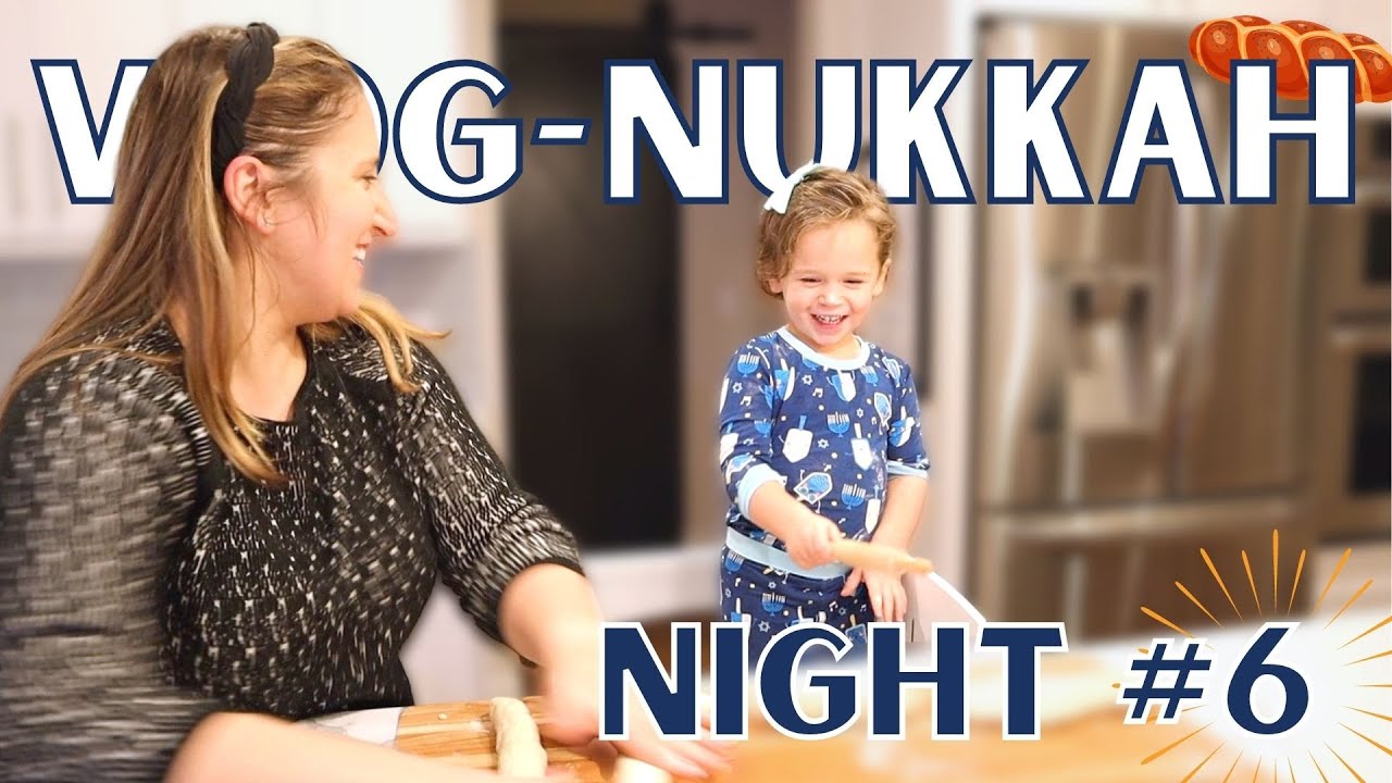 VLOGnukkah 6 Lights, Camera, Hanukkah & Shabbat How to light a menorah? Challah in a bag