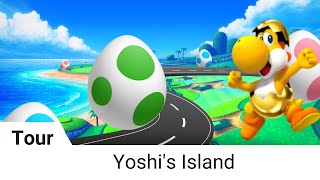 Yoshis Island - Mario Kart Tour Concept Music by JoshhMarshh