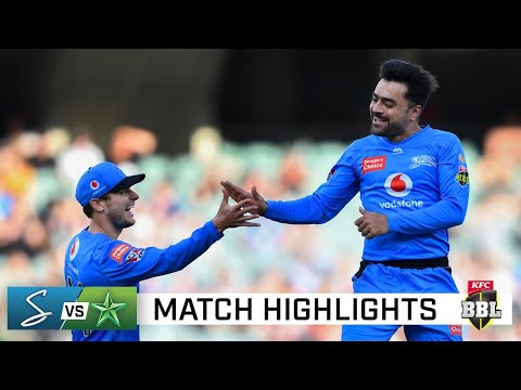 Strikers farewell Rashid with win over Stars | KFC BBL|10