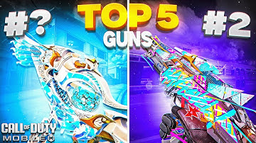 TOP 5 BEST Guns in Call of Duty Mobile Season 10