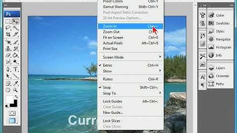 Adobe Photoshop | 3.6 Using Zoom (Abdullah Publish)