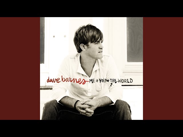 DAVE BARNES - Someday