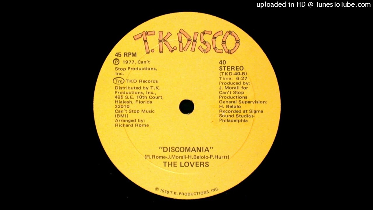 Watch The Lovers - Discomania (12" Original) on YouTube Watch The Lovers - Discomania (12" Original) on YouTube