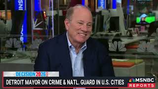 Mike Duggan Sits Down with Katy Tur on MSNBC