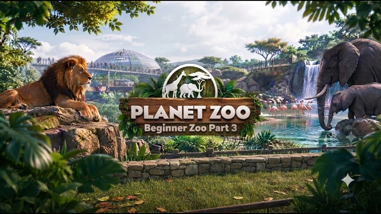 Planet Zoo | Beginner Zoo Part 3 - YouTube