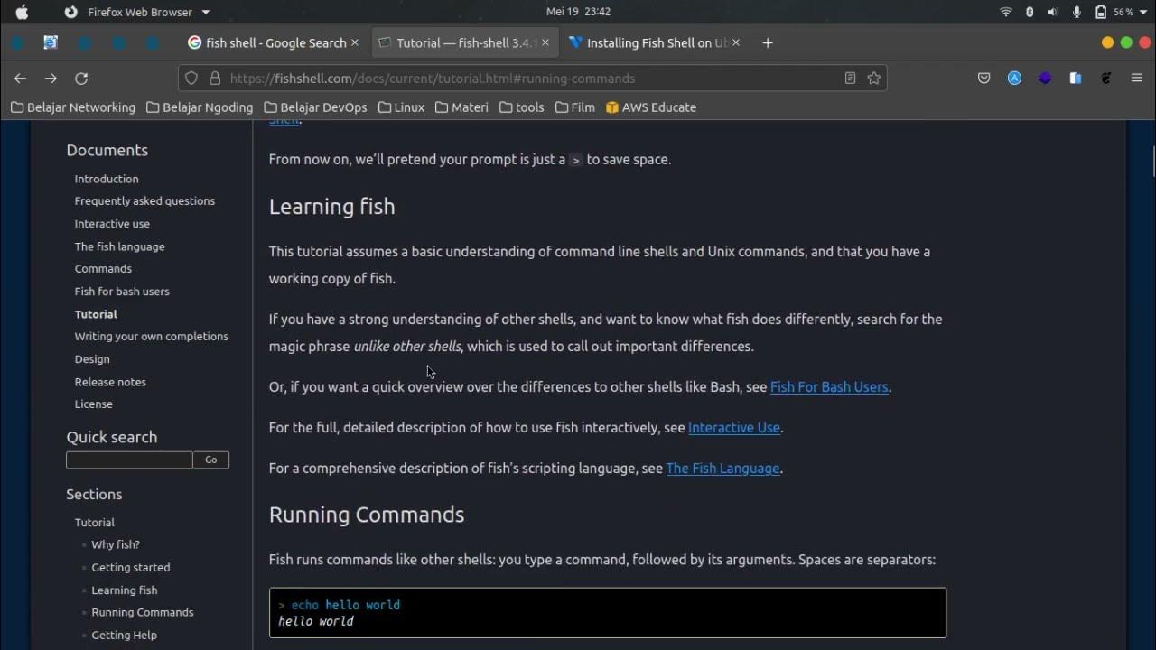 Instalasi dan Konfigurasi Fish Shell pada Ubuntu 20 04 YouTube