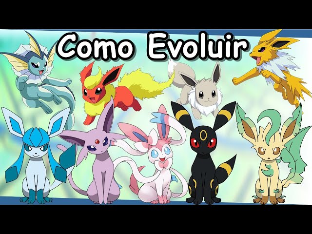 COMO EVOLUIR O EEVEE no Pokémon GO! GUIA COMPLETO E DEFINITIVO 