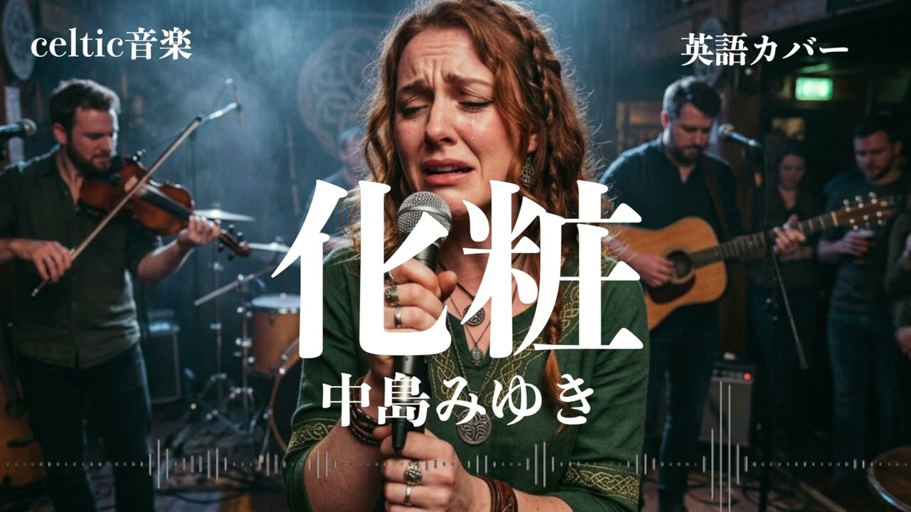 中島みゆき『化粧』ケルトver 英語で歌わせてみたJapanese AI Covers J