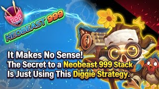 999 Stack Neobeast! How Diggie Transforms the Board into an Unbeatable Monster | Magic Chess: Go Go 