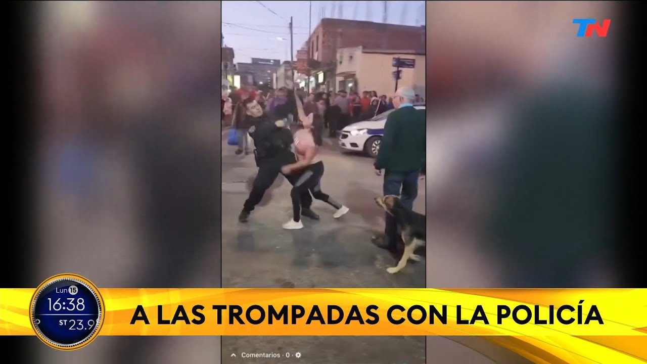 RELATOS SALVAJES I Una mujer y un hombre se pelearon a piñas con un policía en Jujuy