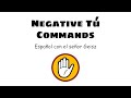 Negative t commands