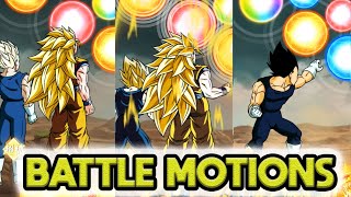 New Ssj3 Goku & Ssj2 Vegeta Vegeta Battle Motions Dragon Ball Z Dokkan Battle