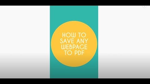 Eye Opener: How to save any web page document to PDF in Chrome on your Android Phone