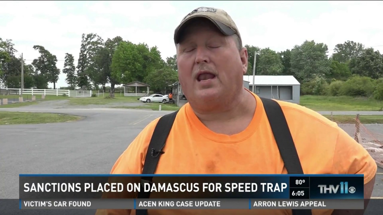 City of Damascus, AR Handed Down Speed Trap Sanctions YouTube