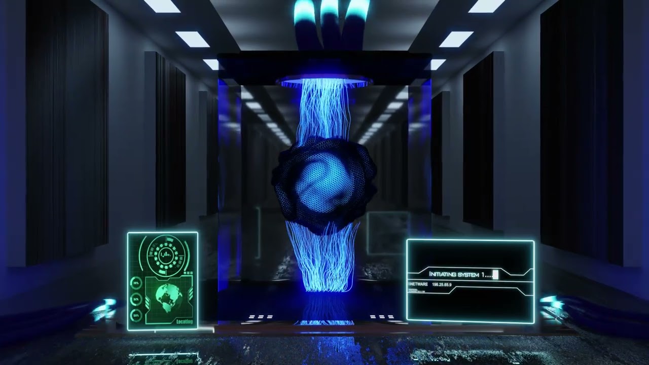 Cutting edge tech - 3D project on blender