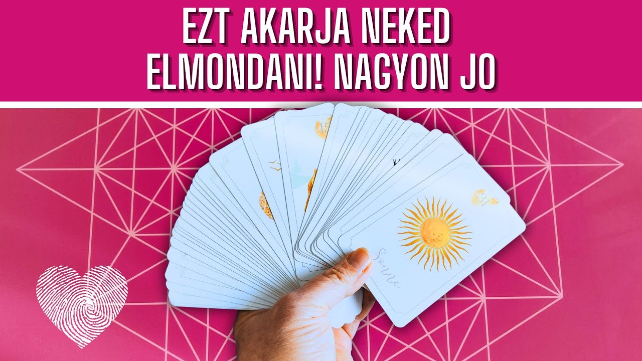 Ezt akarja neked elmondani ! Nagyon jó