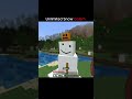 Unlimited Snow Golem... #minecraft #cutebabies