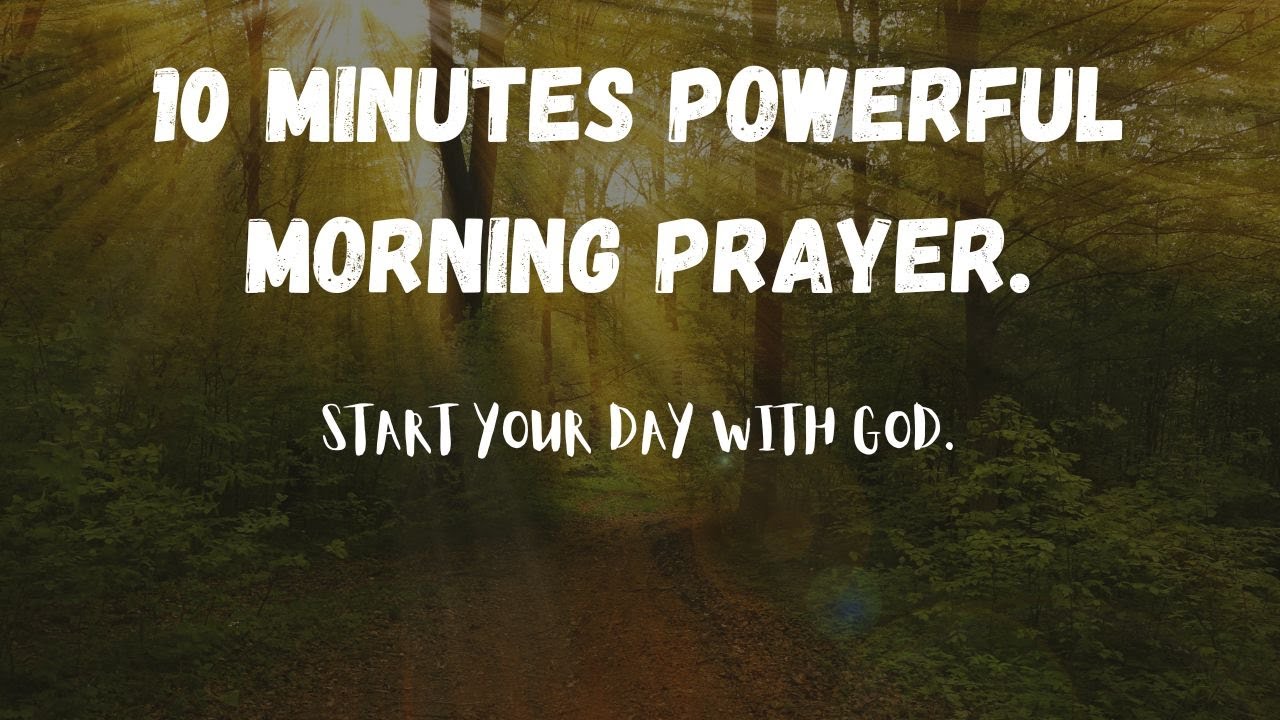 IF YOU ARE FEELING OVERWHELMED THIS PRAYER IS FOR YOU| POWERFUL MORNING ...