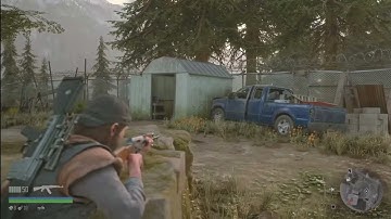 Days Gone switch shooting shoulder/hand PS5