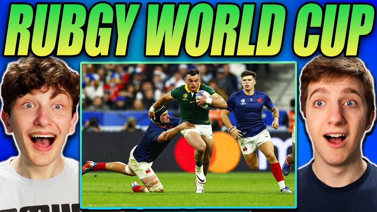 Americans React to Rugby World Cup 2023: France vs South Africa - YouTube
