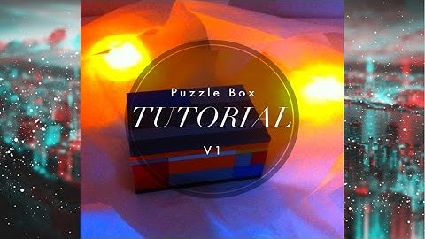PUG studio || [TUTORIAL] Lego Puzzle Box V1