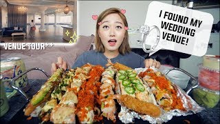 Signature Sushi Rolls Feast Mukbang!! + I found my Wedding Venue!!| KEEMI★ Signature Sushi Rolls Feast Mukbang!! + I found my Wedding Venue!!| KEEMI★