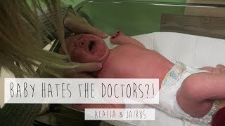 BABY HATES THE DOCTORS?! | ACACIA & JAIRUS