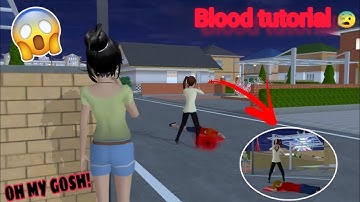 Serum🩸Create💄 in Sakura school simulator Blood⚡ tutorial OH MY GOSH!😱 SUBSCRIBE Like Komentar