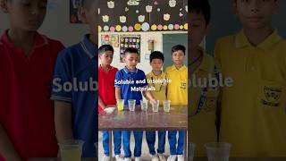 Soluble And Insoluble Materials. Class 6Th Science Activity.