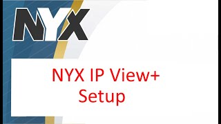 NYX IP View+ Doorbell Intercom