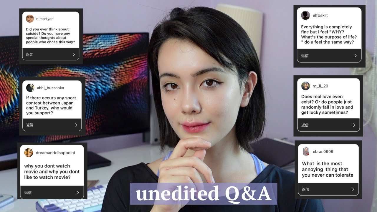 неотредактированные супер честные вопросы и ответы