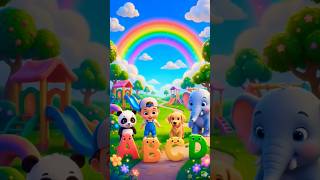 ABC Cartoon Video | A B C D Alphabets | मुलांसाठी मजेदार शिक्षण 🐼🐘 | Chinu Viru Marathi Learning