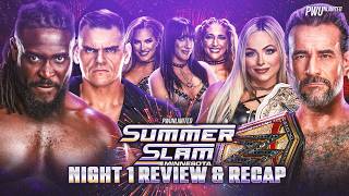 WWE SummerSlam 2026 Night 1 Review & Recap