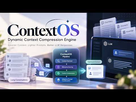 ContextOS | Dynamic Context Compression Engine | RAG-Based AI Project