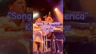 Epic "SONG FOR AMERICA" opening - Classic 70's progressive rock tune by KANSAS live in NY 6-8-25