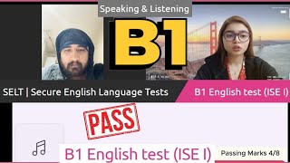 Trinity College London - ISE I (B1) Integrated Speaking and Listening|| Full Mock Test || UKVI