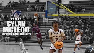 2027 PG CYLAN MCLEOD SOPHMORE HIGHLIGHTS
