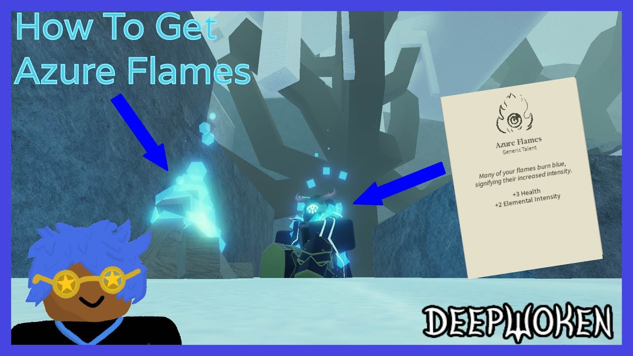 Deepwoken Level 1 To Level 40 *AZURE FLAME* In One Video (SOLO