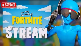Live New Fortnite Simpson Update No Mic Stream