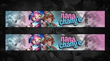 Mobile Legends Banner | Speed art   | Youtube Banner | RG Tricks