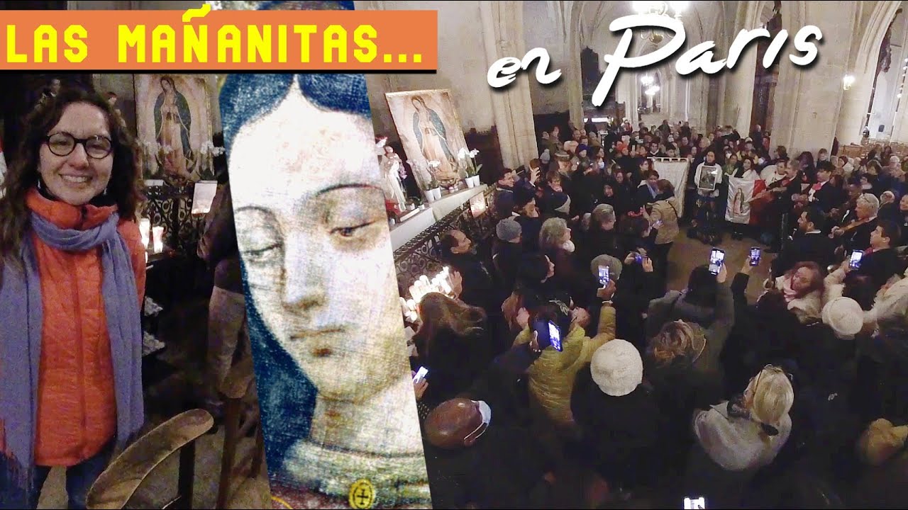¿La Virgen de Guadalupe en París? Así celebran el 12 de diciembre en Francia 🇲🇽🇫🇷