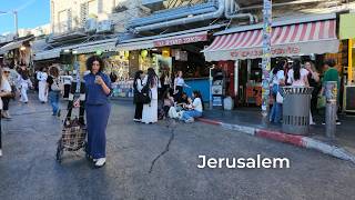 JERUSALEM TODAY — Walking Through the City Full of Life