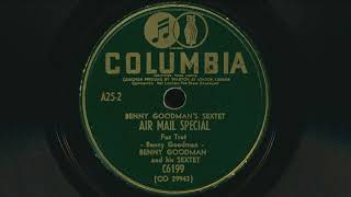 1941 BENNY GOODMAN Air Mail Special JAZZ Instrumental - 78 RPM Record