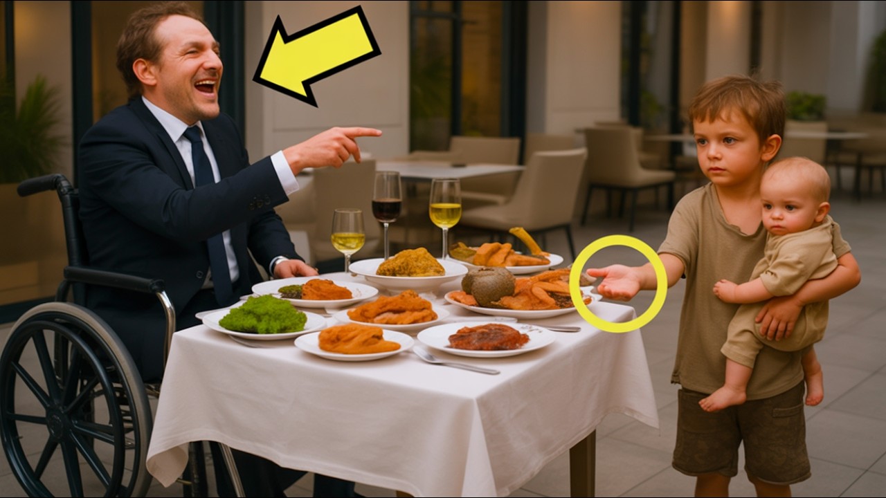 ROZDĚL SE O JÍDLO S MÝM BRÁŠKOU A POSTAVÍM TĚ NA NOHY… A BOHÁČ SE ZASMÁL, ALE…