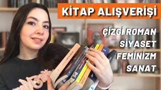 Karışık Bir Kitap Alışverişi | Çizgi Roman, Siyaset, Sanat, Veganlık Gibi Konularda 📚