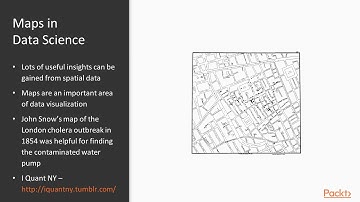 Jupyter Notebook for Data Science: Maps in Data Science|packtpub.com